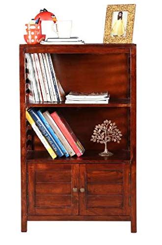 Shilpi Handmade Attractive Sheesham Wood Small Book Shelf Cum Display ...