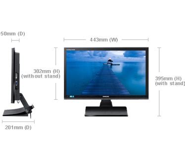 Samsung Syncmaster S19A200NW Zwart: beste prijs - Tweakers