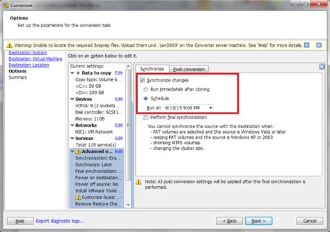 Convert Physical Machine to Virtual 的图像结果