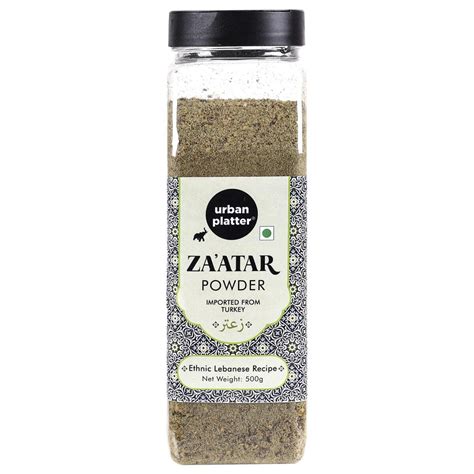 Urban Platter Zaatar Powder, 500g | Middle Eastern Spice Blend | Herby ...