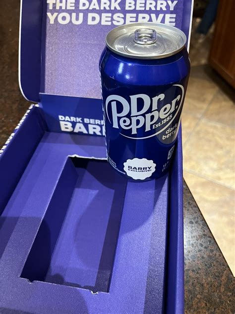 Rare limited edition 1-500 Dr Pepper Dark Berry Only For Barry Free ...