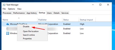 Image result for Task Manager Startup Apps