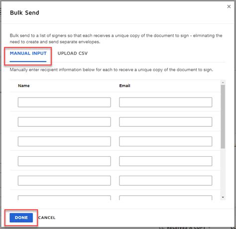 Image result for DocuSign Bulk Send Tutorial
