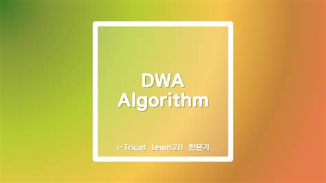 Image result for Dwa Algorithm Python