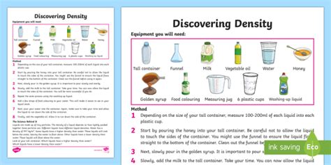 Density Lab Experiments 的图像结果