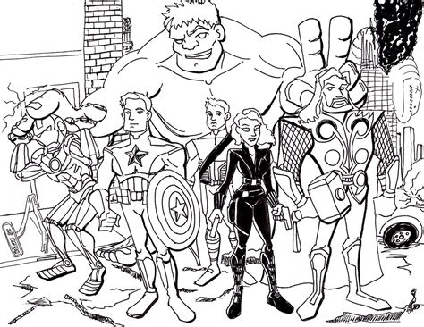 Unleash Your Inner Artist with Marvel Coloring Pages