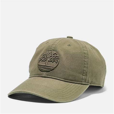 Soundview Cotton Baseball Cap for Men in Green