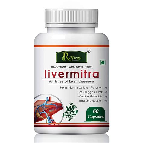 Buy Livermitra herbal capsules for less burden on diseased liver 100% ...