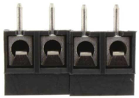 RS PRO | RS PRO PCB Terminal Block, 4-Contact, 5mm Pitch, Through Hole ...