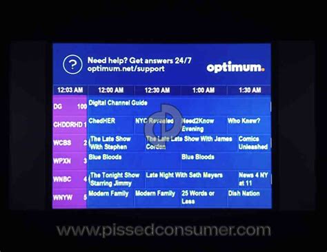 Image result for Optimum TV Guide