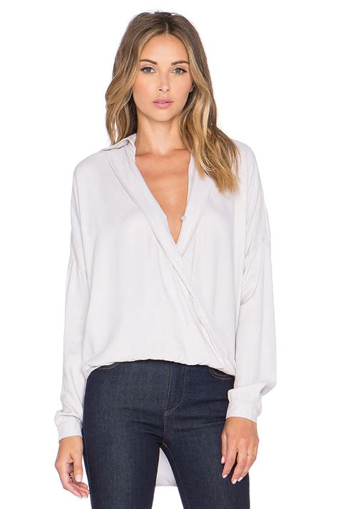 MLM Label Cresent Shirt in Smoke | REVOLVE