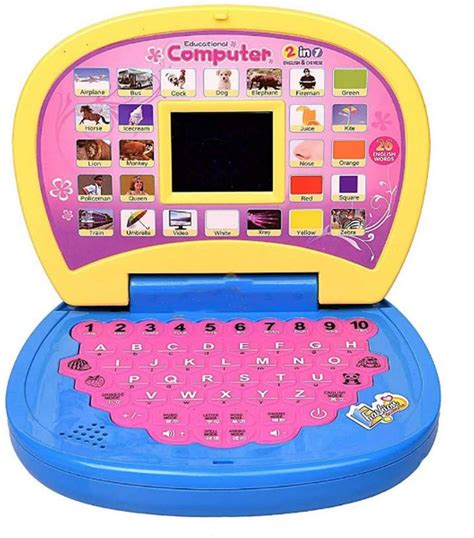 Mahi Zone Musical Learning Laptop with LED Display Playing Toy For Kids ...