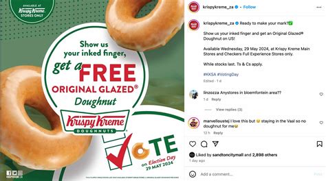 Free food, drinks on Election Day, 29th May South Africa