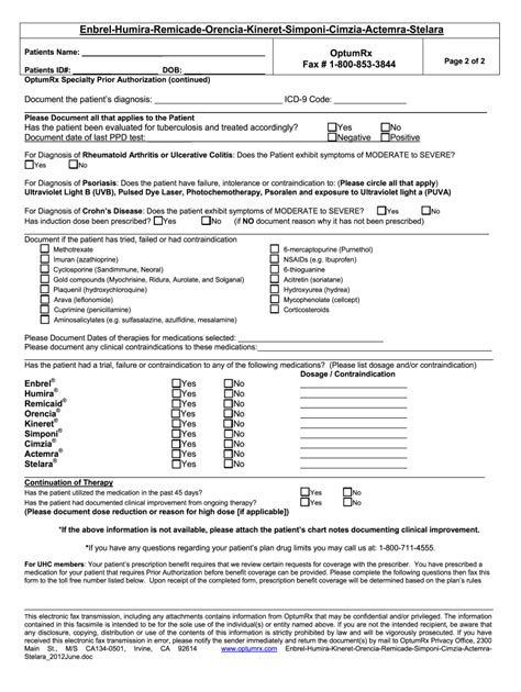 Prior Authorization Request Form - Blank Fillable Template | Fill Out ...