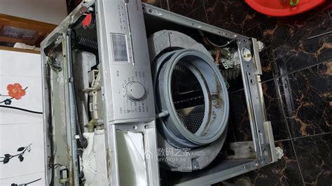 老西门子洗衣机，滚筒支架断裂，自己拆开换（Siemens Silver4105） - 拆机乐园 数码之家