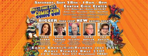 Hall of Fame City Comic Con 2024, Canton Memorial Civic Center, 28 ...