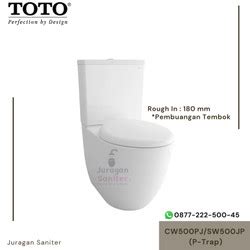 Jual Toto CW635PJ/SW635JP2 (S-Trap) Kloset Duduk Pembuangan Lantai ...