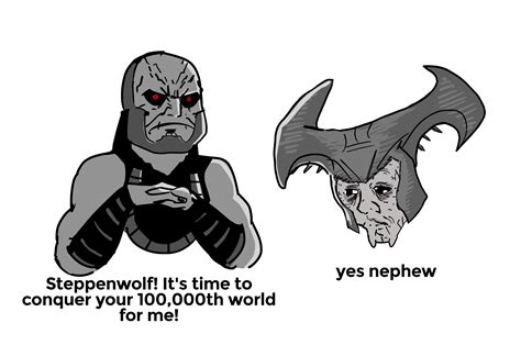 Justice League Villain Darkseid Steppenwolf History