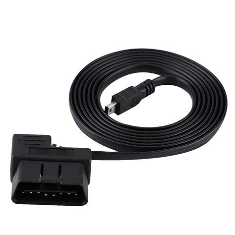 EXCLUZO OBD Power Cable, 16Pin OBD-II Male Connector, for Diagnostic ...