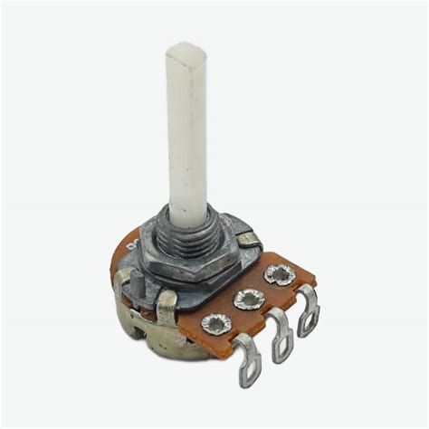 250K Rotary Potentiometer - 250kΩ Linear Taper Variable Resistor (3-Pi ...