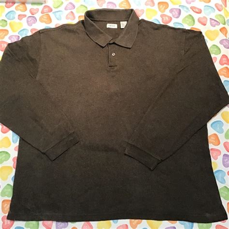 Mens Brown Polo Shirt
