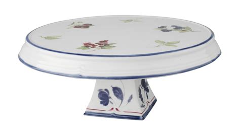 Buy Villeroy & Boch Cottage Cake & Cookies 8 1/4" footed cake plate ...