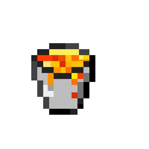 Minecraft Bucket Of Lava