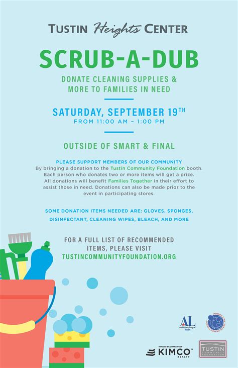 SCRUB-A-DUB - Tustin Community Foundation