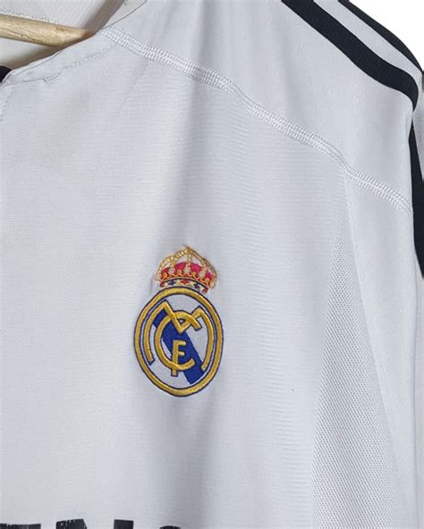 2003-04 Real Madrid Adidas Home Shirt - (XL) – The Cold Hills - Vintage ...