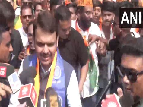 "He will win by record margin," says Maharastra Deputy CM Fadnavis as ...
