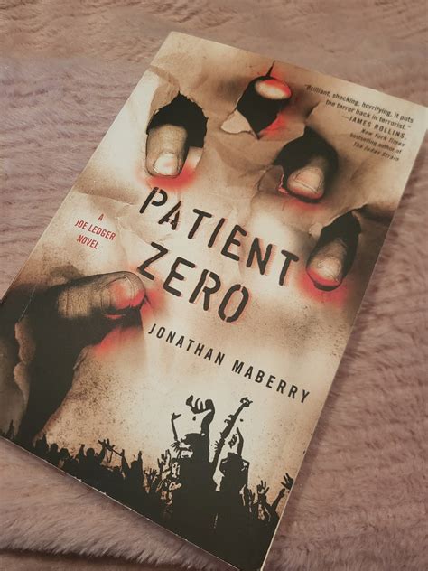USED "patient Zero" by Jonathan Maberry - Etsy