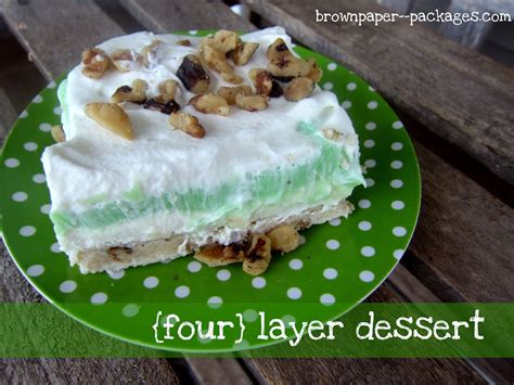 Yummy Four Layer Dessert Recipe | Old Salt Farm | Recipe | Desserts ...
