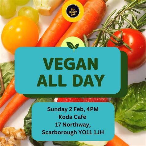 Vegan All Day Buffet- second edition , Koda Coffee, Scarborough, 2 ...