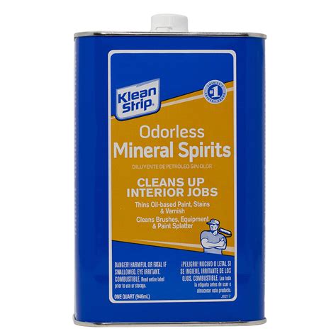 Amazon.com: Klean Strip Odorless Mineral Spirits 1 Quart : Everything Else