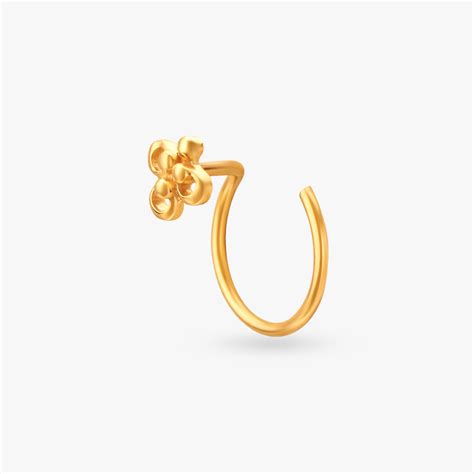 Delicate Gold Nose Pin