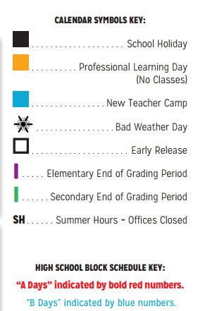 Mesquite High School - School District Instructional Calendar ...