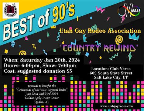 Country Rewind, Club_Verse_SLC, Salt Lake City, 20 January 2024 | AllEvents