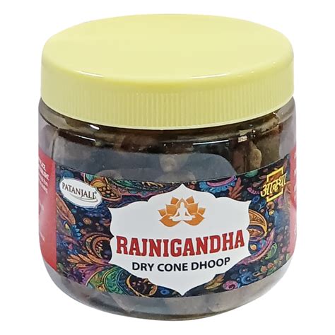Aastha Rajnigandha Dry Cone Dhoop 80gm – Parijaat Ayurveda & Organic