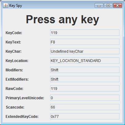 Image result for Program for Pressing Multiple Keys in Java
