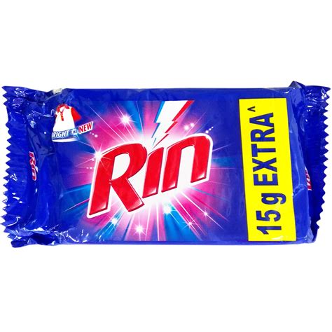 Rin Detergent Bar, 165g Pouch : Amazon.in: Health & Personal Care