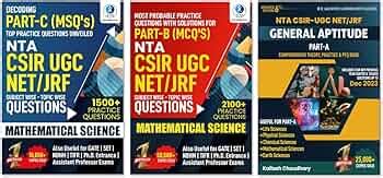 CSIR NET Mathematical Science Mathematics Books of Practice Set (3 ...