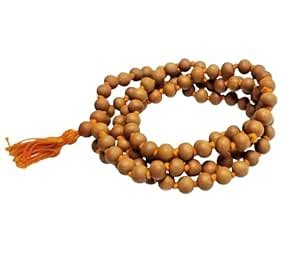 All Stone Safed Chandan Mala 108 Beads Original Certified AAA++ Grade ...