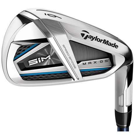 TaylorMade SIM MAX OS Iron Set 5-PW, AW Golf Club at GlobalGolf.ca