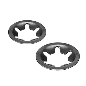 uxcell M3, M4 Internal Tooth Star Locking Washer Lock Washers Push on ...