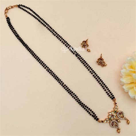 Floral Mangalsutra Set – Aadai Alangaram