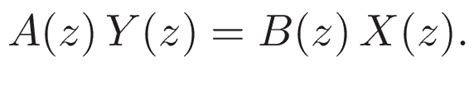 Image result for Difference Equations Z Transform Formula