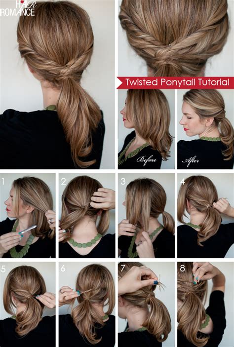 Ponytail Hair Tutorial 的图像结果