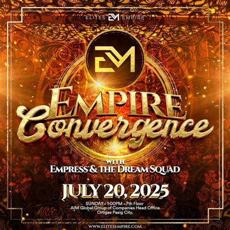 EMPIRE CONVERGENCE , Matungao Bulakan Bulacan, Bocaue, 20 July 2025 ...