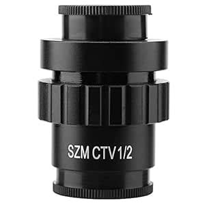 Buy Microscope Objective Lens, 0.5X C-Mount Objective Lens, 1/2 CTV ...