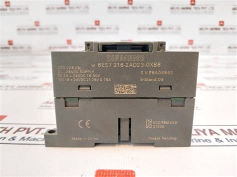 Siemens S7-200 Cn 216-2Ad23-0Xb8 Plc Cpu Module – Aeliya Marine Tech®